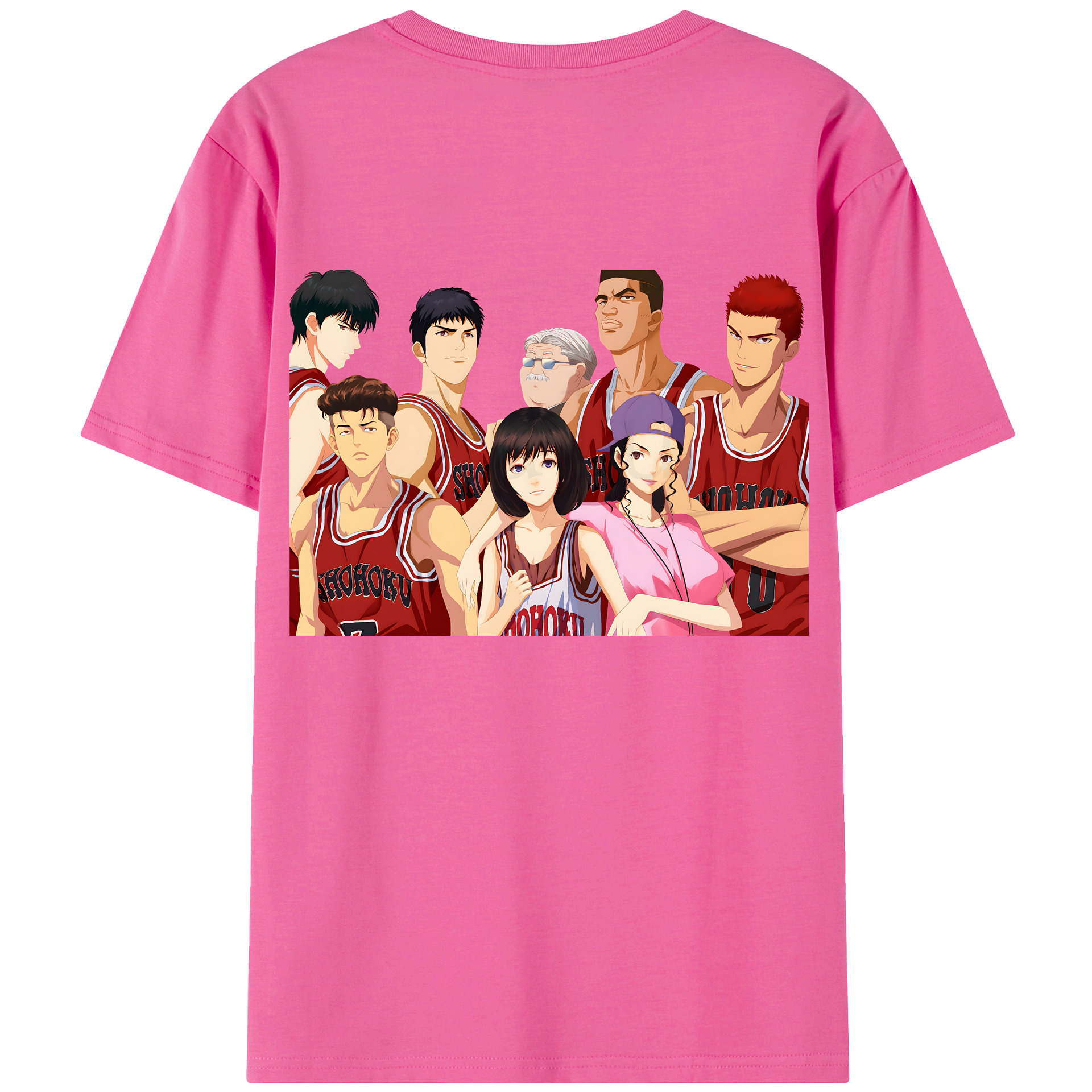 （画像用） SLAM DUNK／スラムダンク レディース半袖Tシャツ(バックプリント)